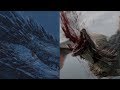 Rhaegal & Viserion Death Scenes | Both Dragons Death Scenes - Game of Thrones (FULL HD)