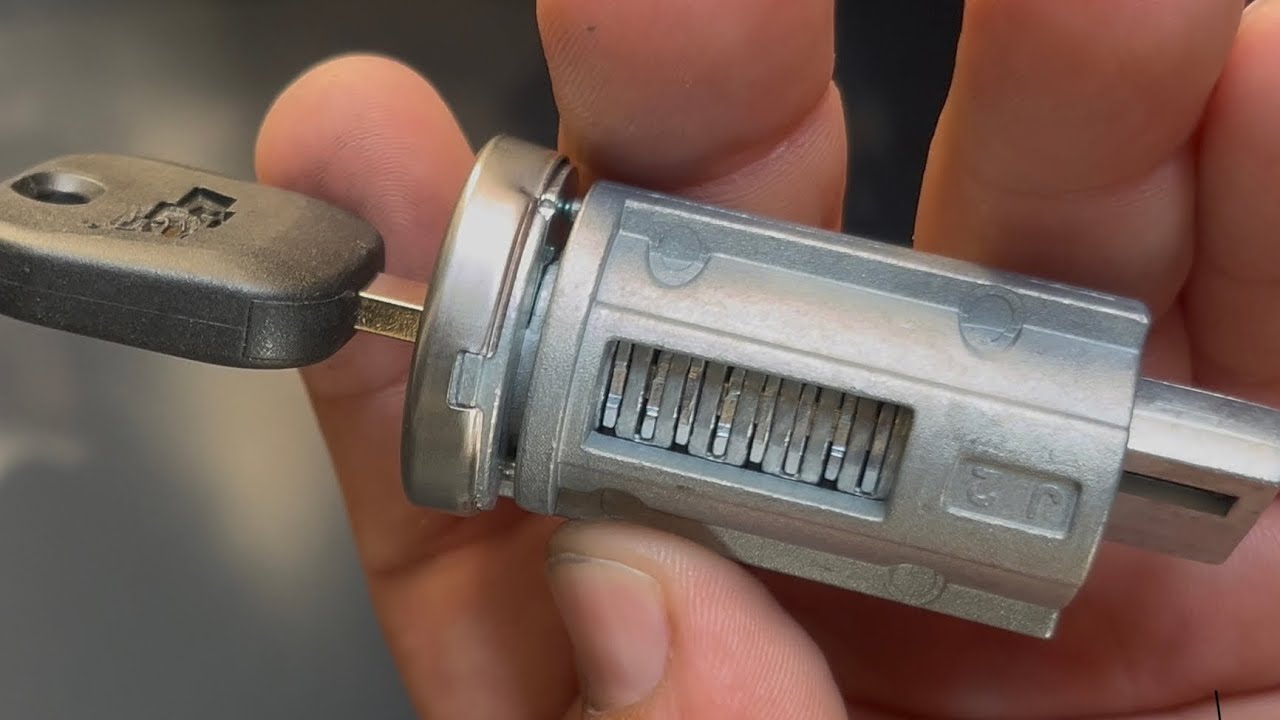 Комплект цилиндра замка зажигания для Chevrolet/GMC 2019-2024 (замена ключа)