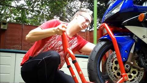 Front Headstock stand one man operation