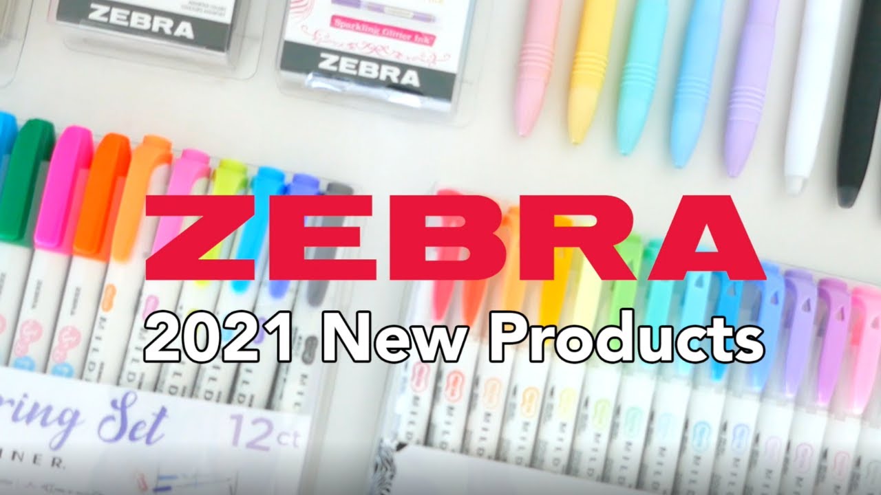 2021 New Products Zebra Pen USA YouTube