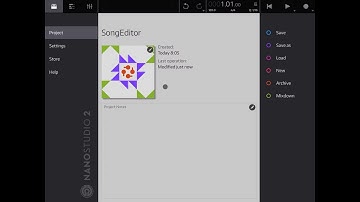 NanoStudio 2 - Tutorial: Exploring the music studio Part 2, Song Editor