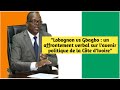 Lobognon vs gbagbo  un affrontement verbal sur lavenir politique de la cte divoire