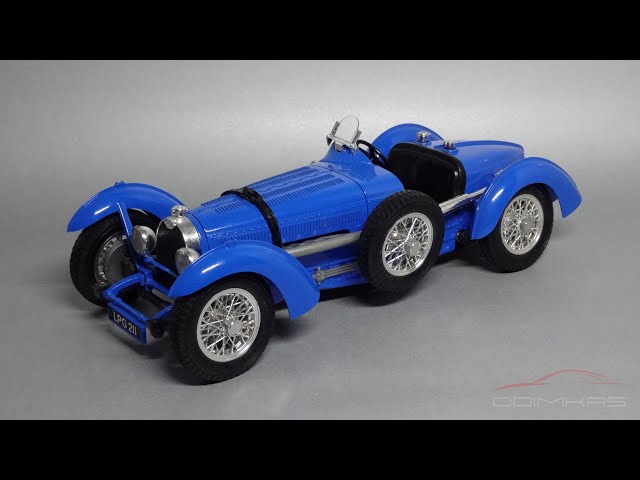 Классика 80-х: Bugatti Type 59 1934 || Bburago Diamond Collection - Made In Italy || Модель 1:18 - YouTube