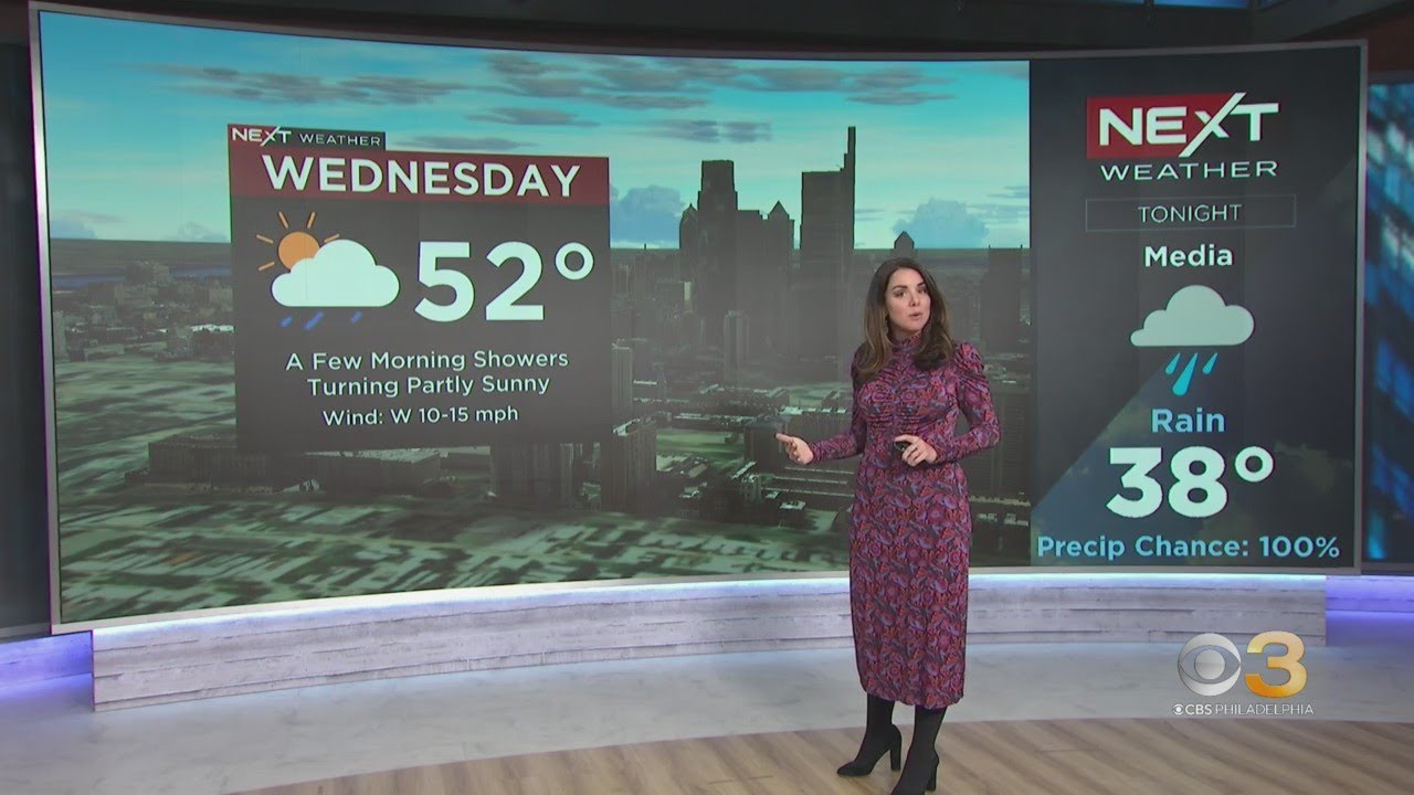 NEXT Weather: Rain tapers overnight - YouTube
