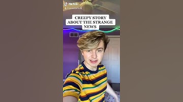 Thumbnail of Creepy Story About The Strange News | Sebastiank22 Scary Stories #shorts