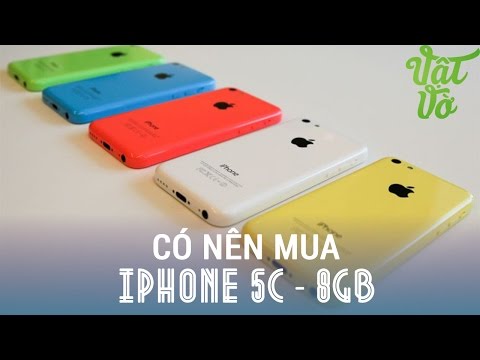 Video Vật Vờ - iPhone 5c 8GB liệu có nên mua? 8GB dùng được... - youtube