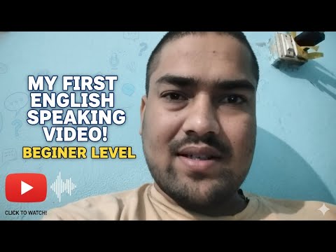 My First English Speaking Video | Starting My Journey.@aljazeeraenglish Day 1.