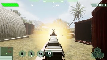 Unreal 5.2 Game Project(FPS Zombie Game) Game Play video 4