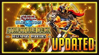 yu gi oh duel links warrior deck Amazon.com: YuGiOh Warrior's Triumph Structure Deck main image 1