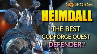 Godforge Gameplay: Heimdall - Counterattack &amp; Debuff Reflect King 👑 | Pre-Launch Champion Overview