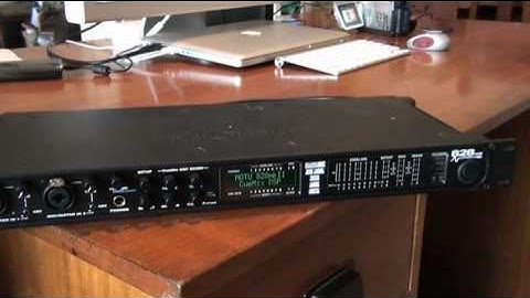 my MOTU 828 Mark II wont power up properly