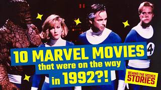 Wait: there were TEN Marvel movies on the way back in 1992?!