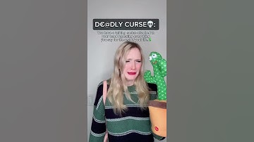 PART2 #pov a d€@dly curse where a talking cactus repeats everything you say.. #acting #viral #story