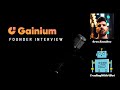 Interview with the founder of gainiumio ares sanchez