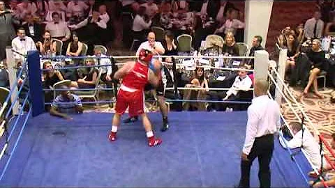 White collar charity boxing - Jason Cooper V Ben W...