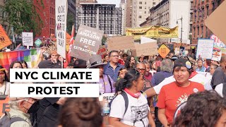 The March to End Fossil Fuels: 75,000 Rally in NYC to Push Biden & World Leaders on Climate Crisis