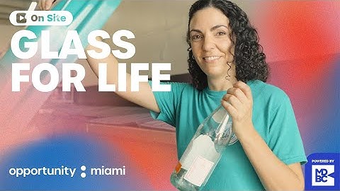From Bottle to Sand: Why Miami Needs Better Glass Recycling