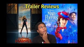 Quick Trailer Reviews on Captain Marvel & Mary Poppins Returns
