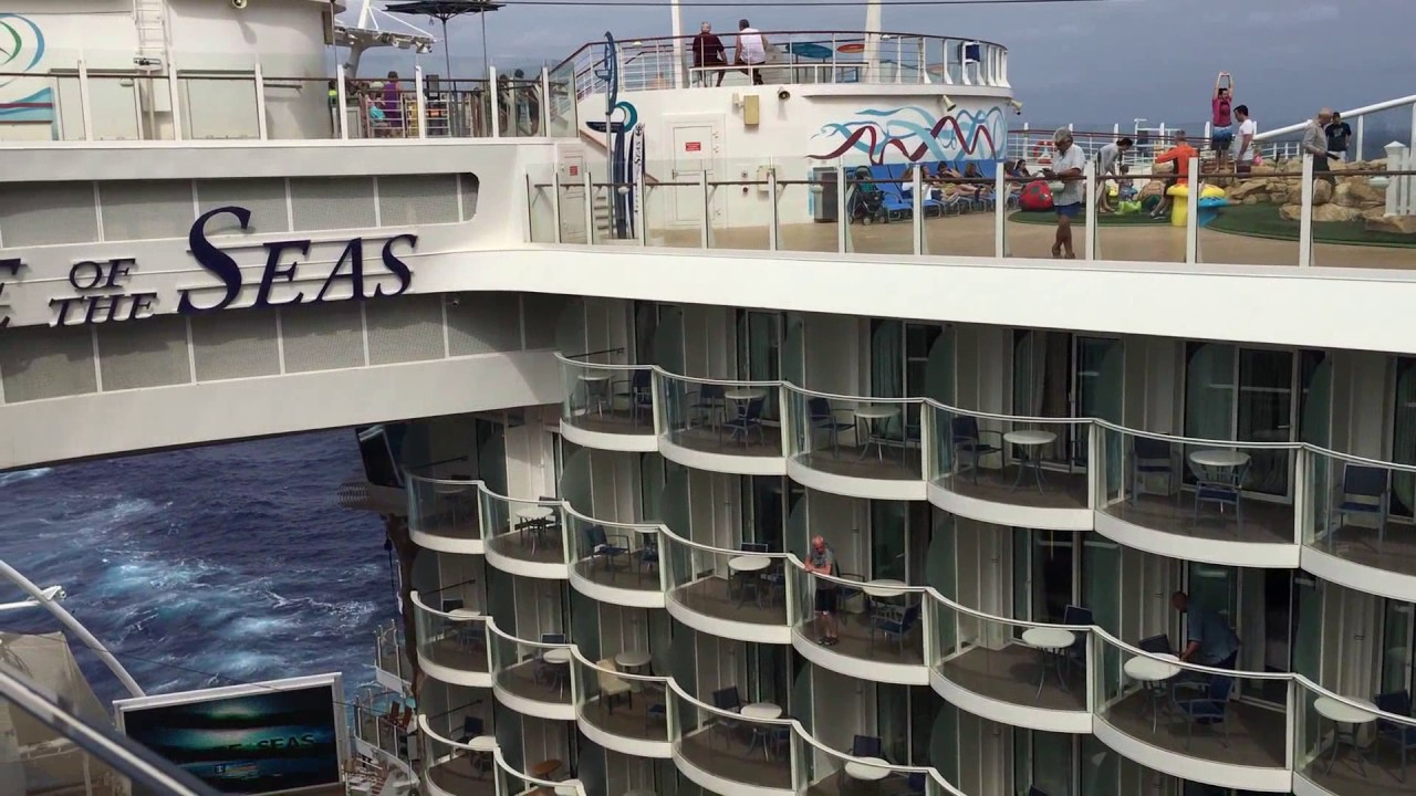 Allure of the Seas January 31, 2017 day at sea - YouTube