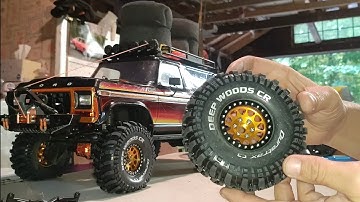 Duratrax Deep Woods CR "Installing a new Tread Pattern"