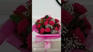 Gold Coast City Florist  Rose Bouquet.  Gold Coast Delivery