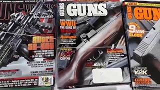 Revista De Armas Importada Guns Magazine em ingles