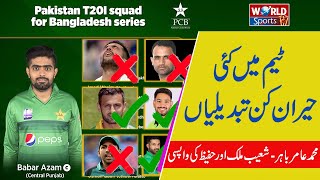 Pakistan squad for Bangladesh 2020 announced | Pak vs Bangladesh series 2020