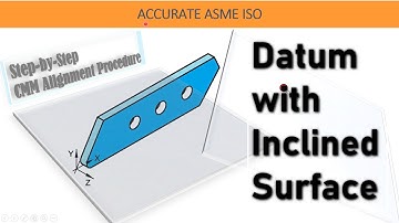 Datum With Inclined Surface
