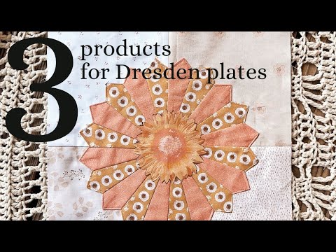 How to make Dresden plate centers with Heat n Bond - Southern