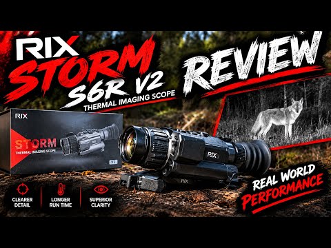 Brand NEW Thermal Scope! | Rix Storm S6R V2