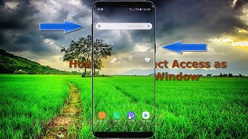 Android Nougat : How to set Direct Access as Magnifier Window in Samsung Galaxy S8 or S8+