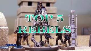 Star Wars Legion  My Top 5 Rebel Units!