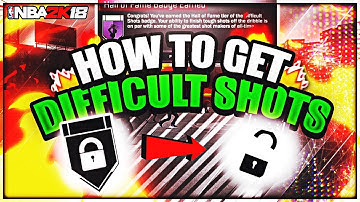 HOW TO GET DIFFICULT SHOTS THE FASTEST WAY IN NBA 2K18