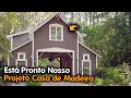 NOSSA CASA DE MADEIRA PROJETO PRONTO FAMÍLIA X PRIMITIVE CONSTRUÇÃO SERRA CATARINENSE