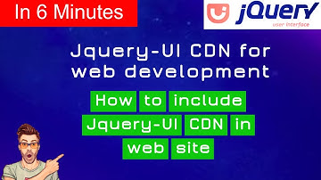 How to include Jquery UI CDN in web site | Jquery UI CDN link | CDN path |Jquery UI | use CDN