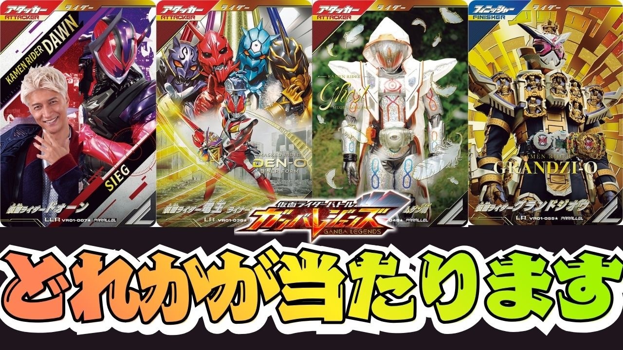 遂にバーサスロード1弾でLRをゲット！？いったいいくらでパラレルは出 