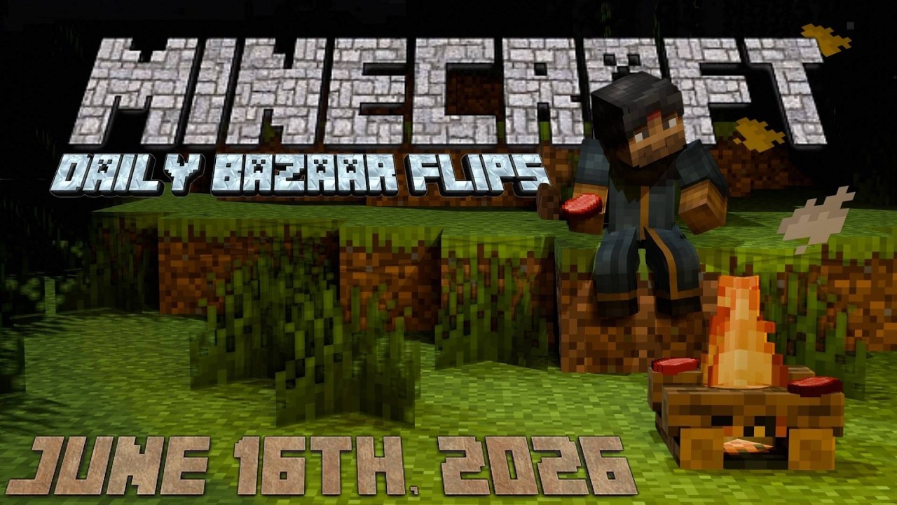 Daily Hypixel Skyblock Bazaar Flips | June 16th 2026
