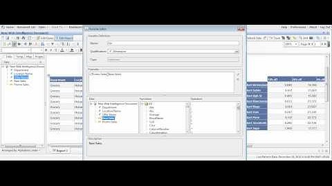 BusinessObjects Web Intelligence in Under 3 Minutes