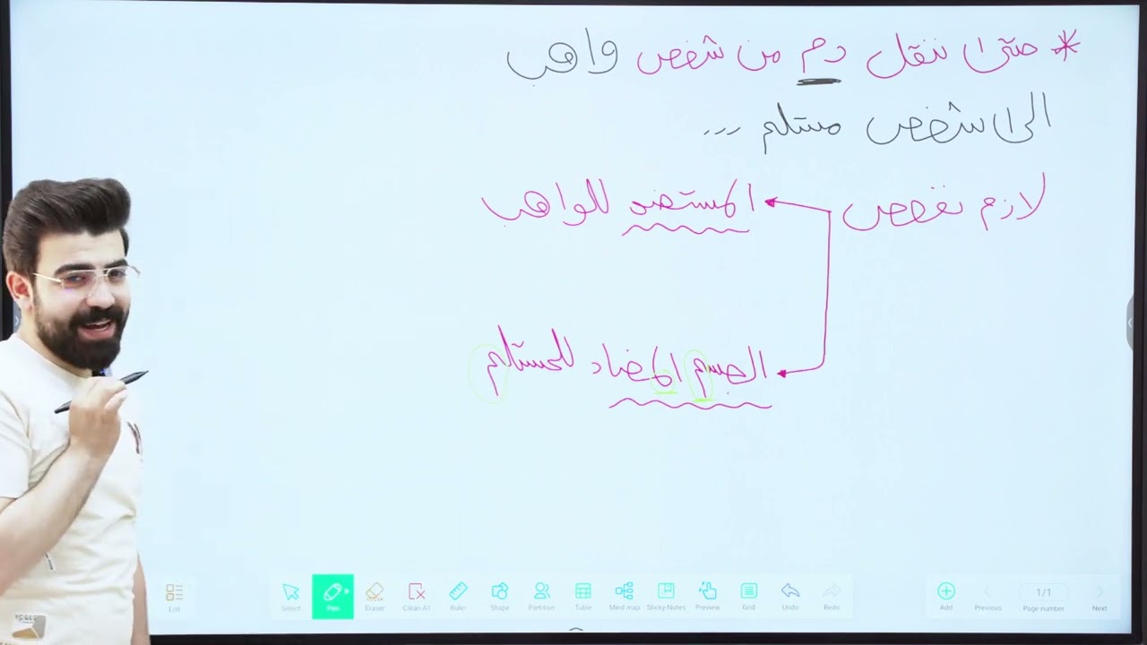 الفصل الخامس | الوراثة | المحاضرة الخامسة عشر ( أليلات متعددة - نظام الدم ABO في الإنسان )
