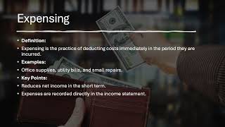 Expense or Capitalize? Making the Right Financial Moves