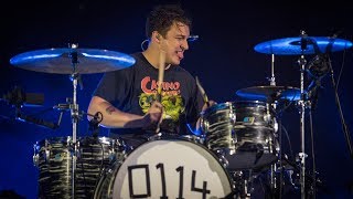 Matt Helders and his many facial expressions while drumming