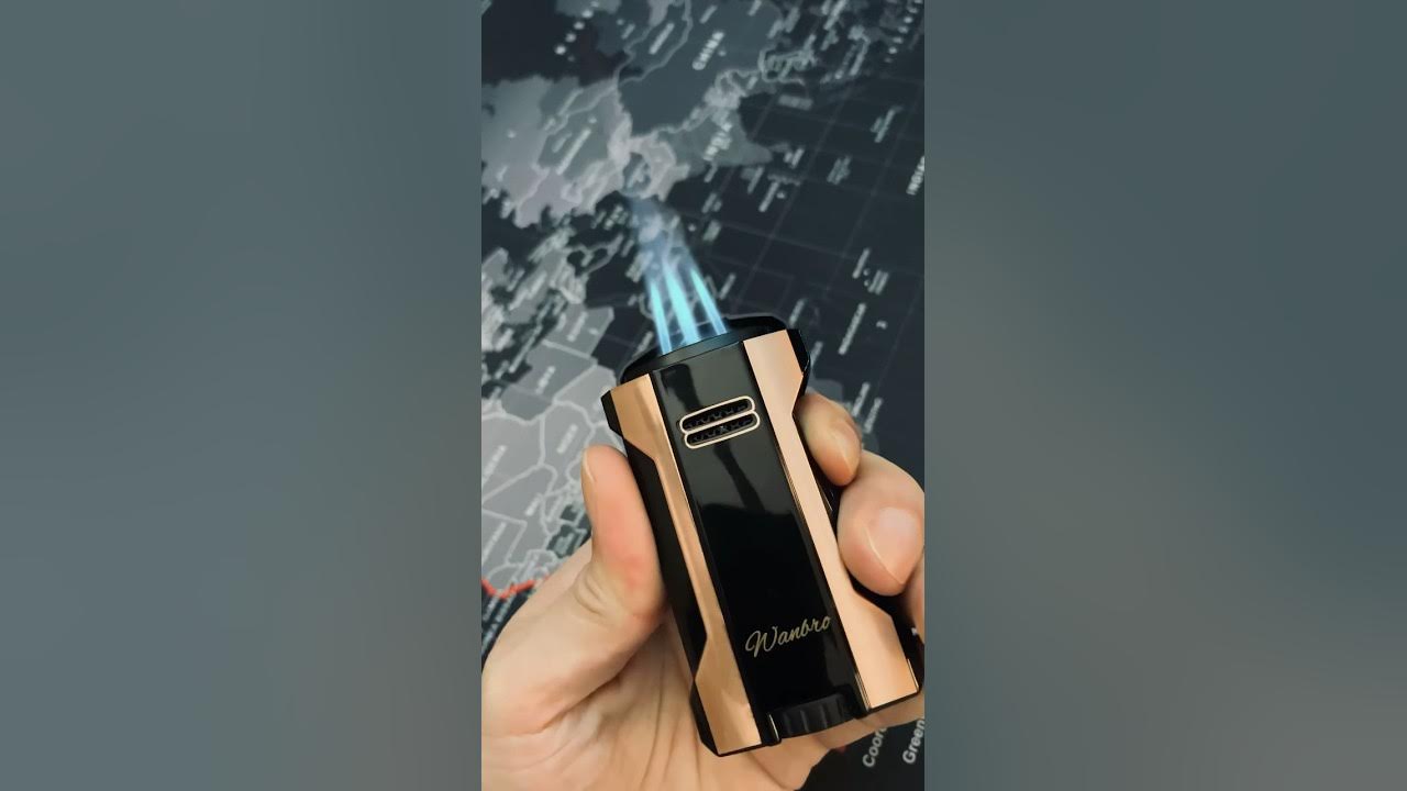 XIFEI 4 Jet Torch Lighter with Cigar Punch 