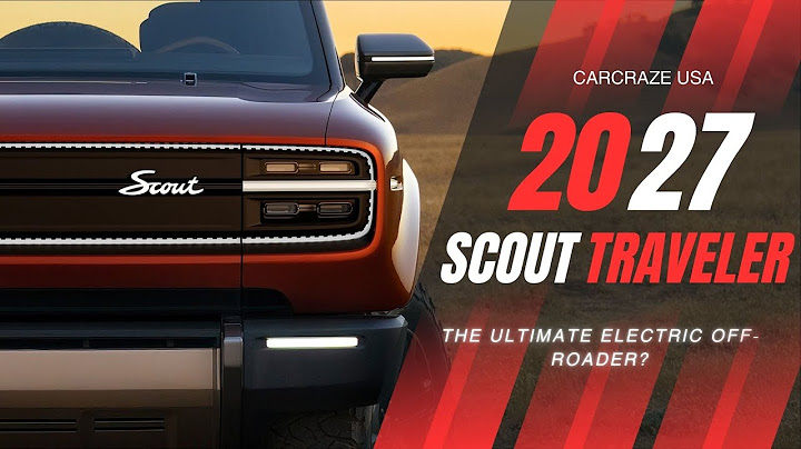 First Look at the 2027 Scout Traveler: The Ultimate Electric Off-Roader?