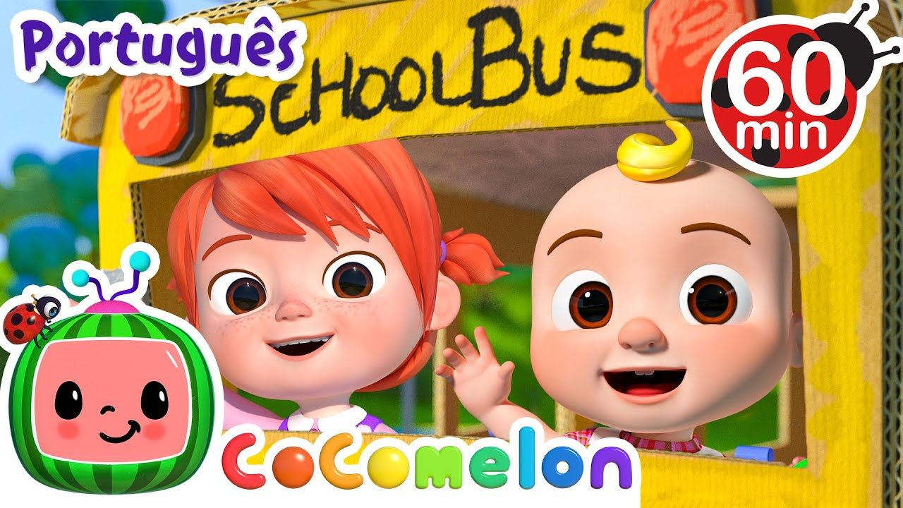 Cocomelon a roda do onibus roda roda! #cocomelon #arodadoonibus #musi