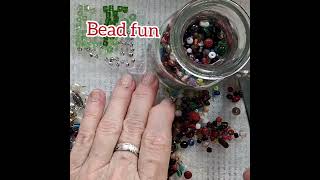 Bead fun #beadsasmr