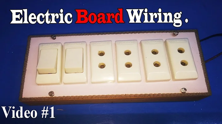 2 Switches and 4 Sockets extension board connection/how to make extension box at home/ h2e