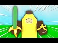 NEW Banana Sword & Monkey Skin in Roblox Bedwars...