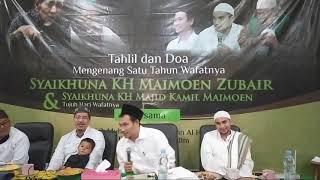 Ngaji Gus Baha dan Habib Muhammad Al Habsyi, 7 hari meninggalnya Alm, KH Kamil Majid Maimoen