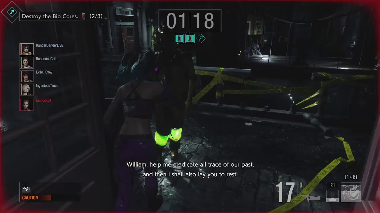 Resident Evil: Resistance - tonedsky4 vs adrian99coolkid, BaconandGrits, and IngeniousTroop