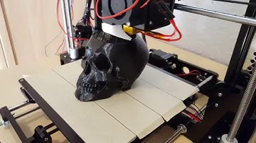 Printing human skull model with  Anet A8 3d printer  (Part 1)
